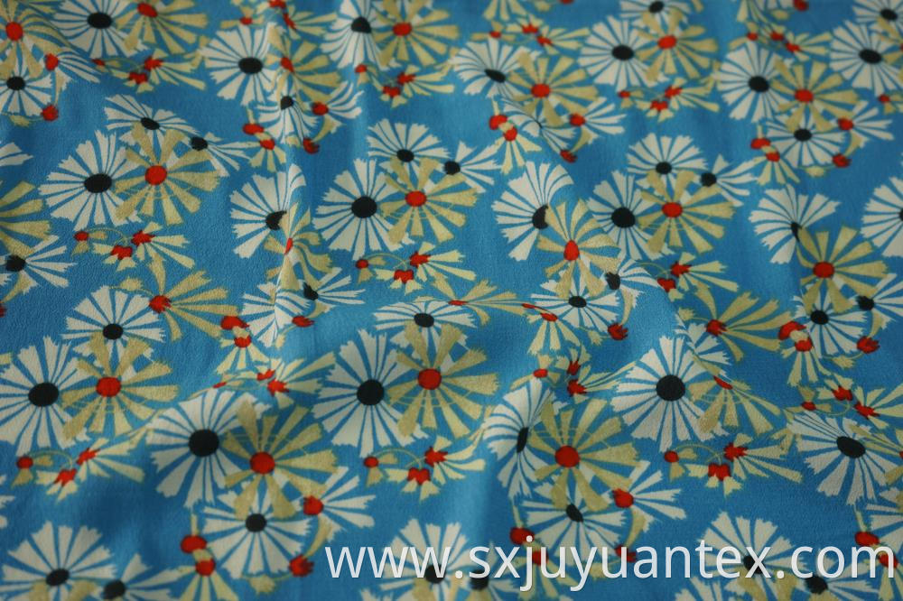 Fashion Chrysanthemum Print Fabric